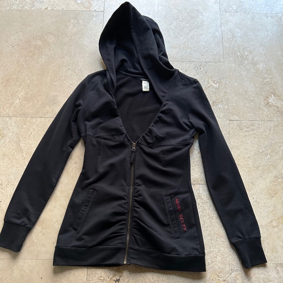 Miss Sixty Collection Black Sweatshirt Hoodie, Size S - Picture 7 of 16